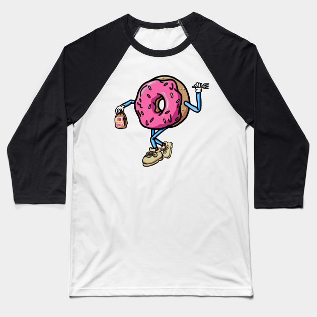 Dunkin' Donuts Baseball T-Shirt by lucbrennan